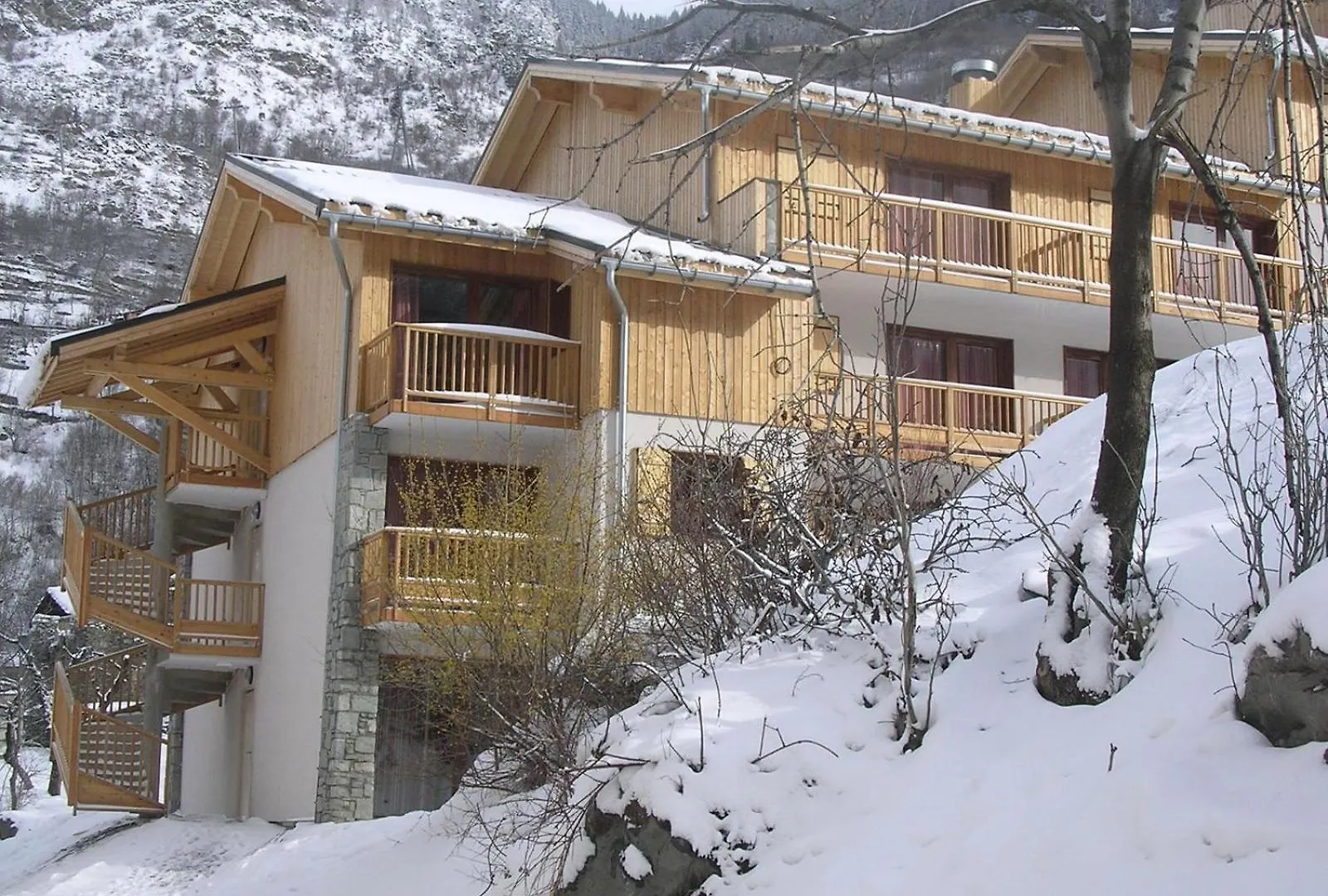 Hameau 2 211 Spa & Piscine Appartement 6 Pers Орель Апартаменты